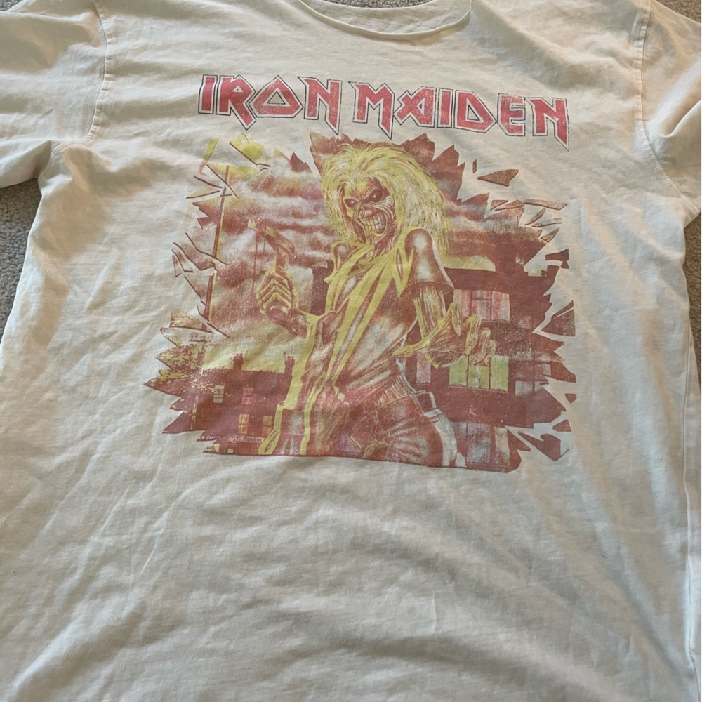 NWOT: Cotton On Iron Maiden Graphic Tee - M